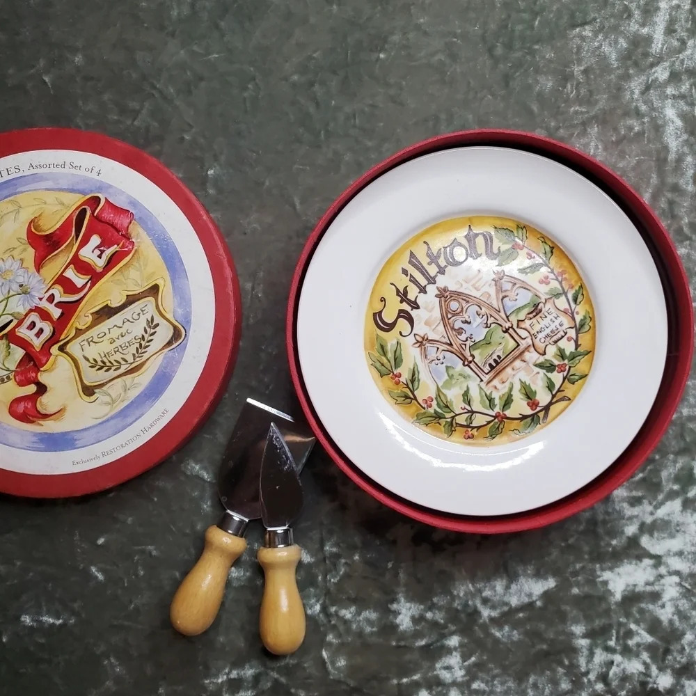 Restoration Hardware Brie Plates - Picture 2 of 10